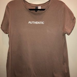 H&M “authentic” shirt